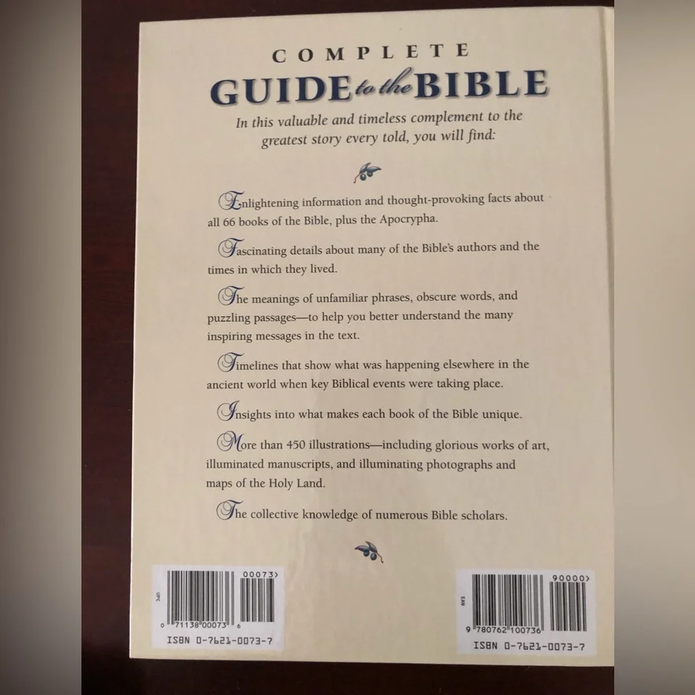 Reader's Digest Complete Guide to the Bible: 1998